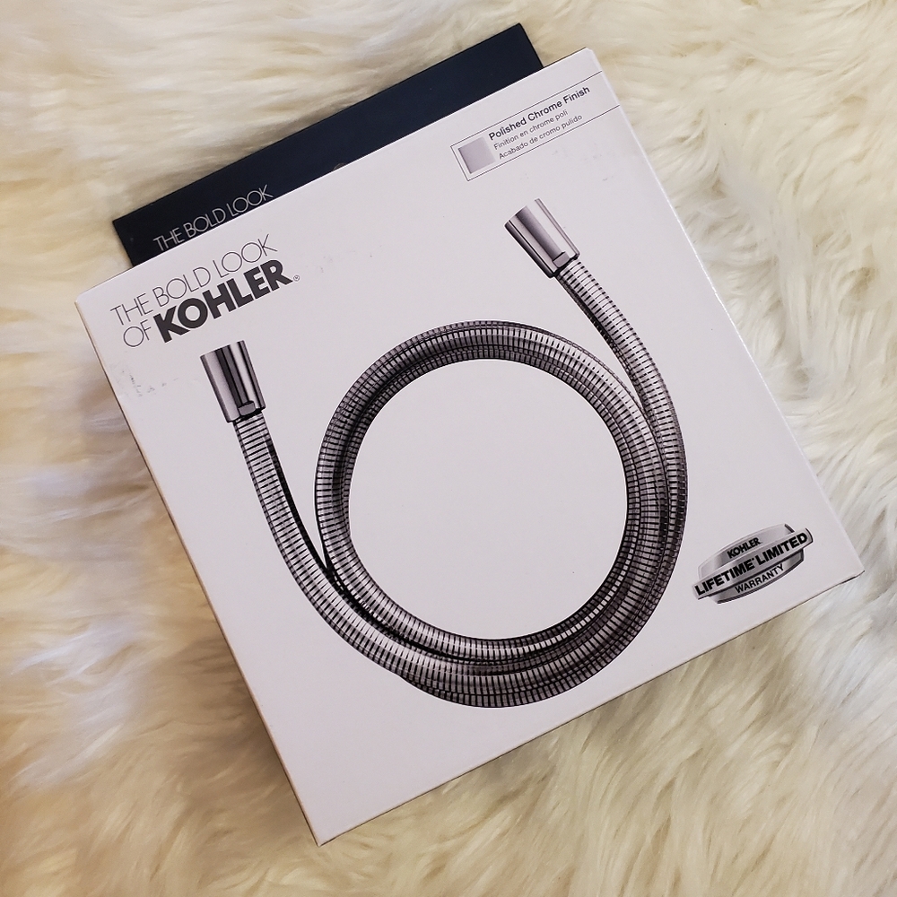 Kohler Awaken 60" Ribbon Shower Hose - polished chrome